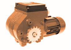 MOTOR  WORM GEARBOXES GW10 WITH CHAIN COUPLING