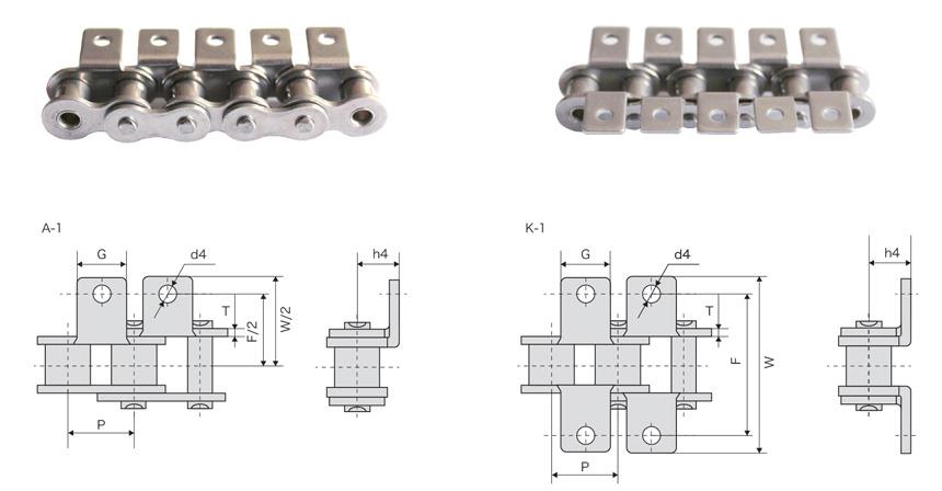 Stainless Steel Chain Attachments A K-1