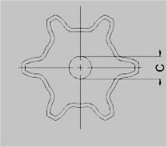 Cast Iron Sprockets For Detachable Chain