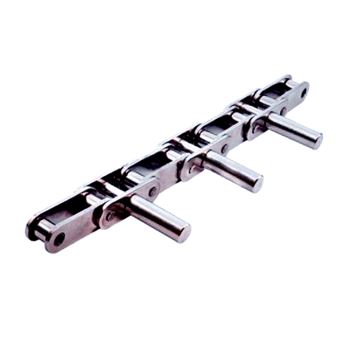 Double Pitch Conveyor Chains With Extended Pins C2050-D5F25 C2050F44 C2052-D1F29 C2052-D3F24 C2052-D3F55