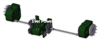 Gearbox And Axles For Agricultural Equipment