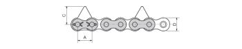 Stainless Steel Sharp Top Chains