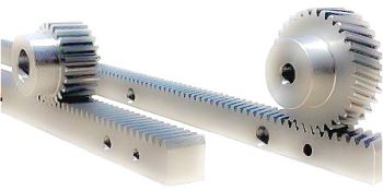 Steel Gear Racks With Mounting Bolts Holes
