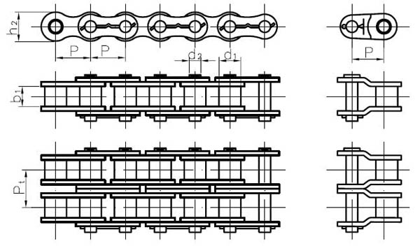 chain,Transmission Drive Chain,ROLLER CHAIN FOR OIL FIELD,60,80,120,160,180,200,240