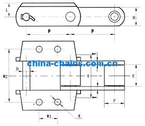 Paver chain RMC15128