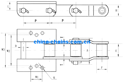 Paver chain RMC15125