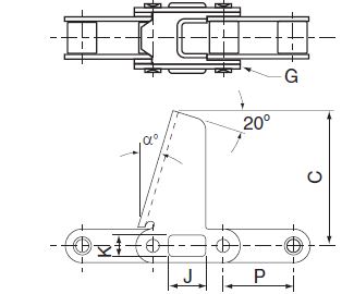 Agricultural Chains CA Series C17E Attachments