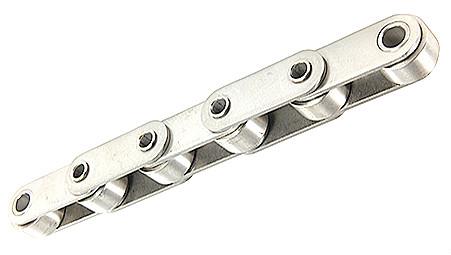 Stainless steel hollow pin chains