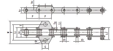 O-Ring agricultural chains