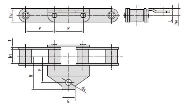 C & CA agricultural chain CA550AH CA550AHF1 CA550AID