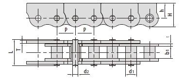 Anti-backbend chains for pushing window-3