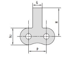 Conveyor chain special attachments-1