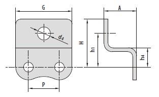 Conveyor chain special attachments-4