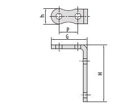 Conveyor chain special attachments-4