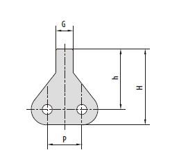 Conveyor chain special attachments-4