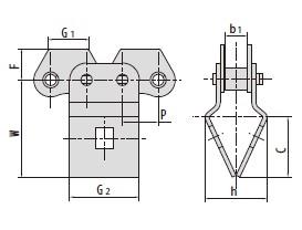 Conveyor chain special attachments-1