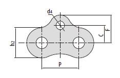 Conveyor chain special attachments-5