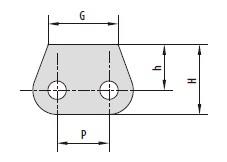 Conveyor chain special attachments-4