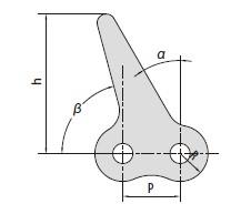 Conveyor chain special attachments-1