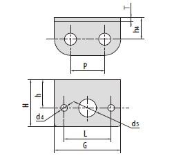 Conveyor chain special attachments-3