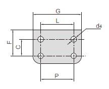 Double pitch conveyor chain attachments-4