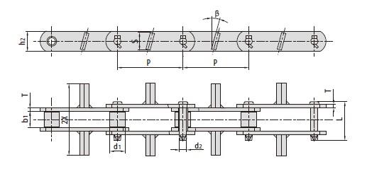 Scraper conveyor chains-2