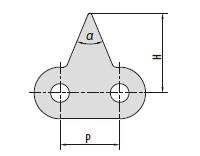 Stainless steel sharp top chains-1