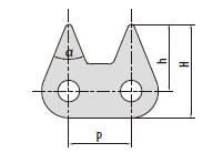 Stainless steel sharp top chains-5