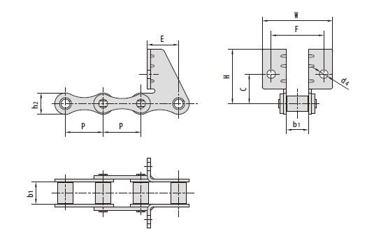 ZGS38 combine chain with attachments-2