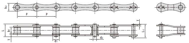 A type steel agricultural chains-1