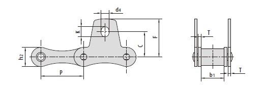 S type steel agricultural chain attachments-1