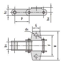 S type steel agricultural chain attachments-2