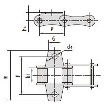 S type steel agricultural chain attachments-1