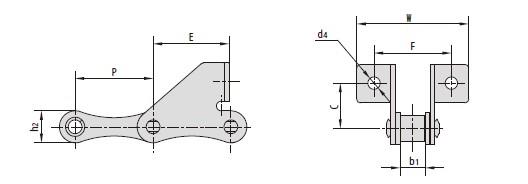 S type steel agricultural chain attachments