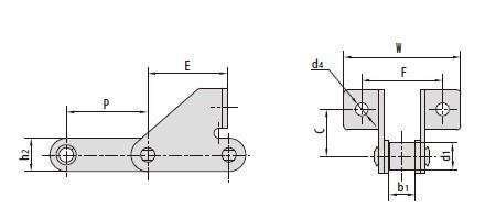 S type steel agricultural chain attachments-2