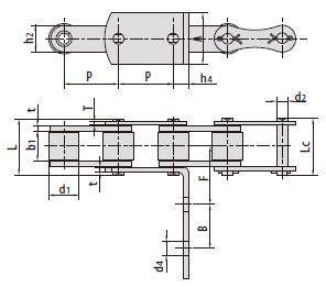 S type steel agricultural chain attachments-1