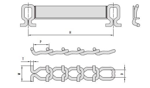 Special agricultural chains and attachments-1