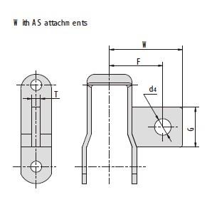 Steel pintle chain attachments-2