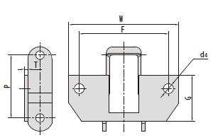 Steel pintle chain attachments-1