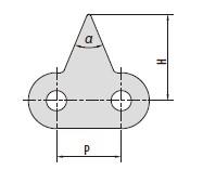 Stainless steel sharp top chains-1