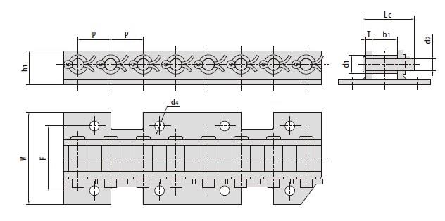 Conveyor chains for steel mill-2