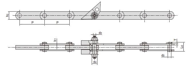 Conveyor chains for steel mill-2