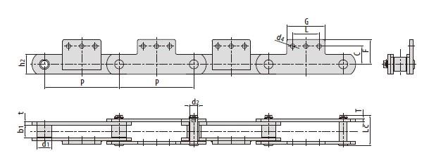 Conveyor chains for steel mill-1