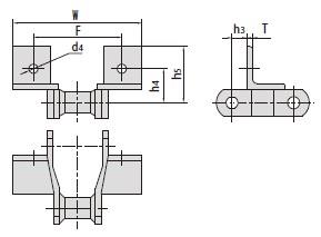 Welded-steel-type mill chains with attachments-3