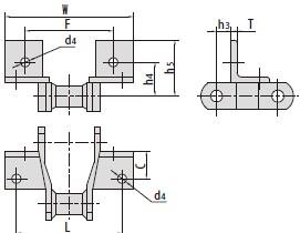 Welded-steel-type mill chains with attachments-4