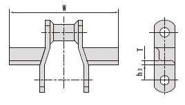 Welded-steel-type mill chains with attachments-3