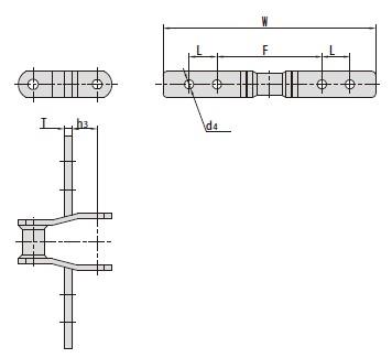 Welded-steel-type mill chains with attachments-2