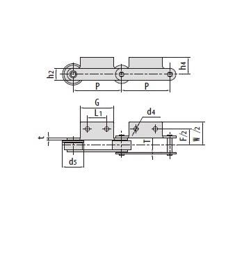 Conveyor Chains With Attachments P152F252A2 P153F3K2 P160F1 P160F3 P160F5 P160F8 P160F18 P180F25 P160F26 P160F37A2 P16053K2 P160F64K2 P160F79A2 P175F5A2 P185 P200F6 P200F7 P200F8 P200F13 P200F15 P200F23 P200F22 P200F26A2 P200F28K2F1 P200F30 RF12200A2-F-200 P200F82A2-F P200F118A2 P200F121A2 P200F122A2-F P200F123A2-F P200F124A2-F P200F126A2-F P200F133A2