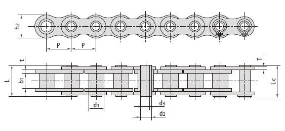 Hollow Pin Conveyor Chains 08BHPF 08BHPF5 08BHPF9 10BHPF3 10BHPF4 12BHPF2 12BHPF3 16BHPF3 16BHPF4 40HP 08BHPF7 08BHP 50HP 50HPF4 50H-HP 60HP 60HPF1 80HP 80HPF1 80HPF2 80H-HP 80HPF3 80HPF4 80HPF5 HB38.1F6 HB41.3 HB41.75F5 A2080HP