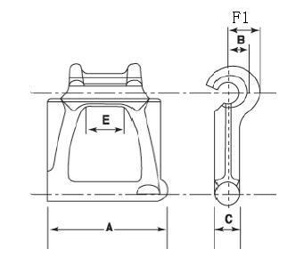 Paver Chain SS40SL SS40-A1